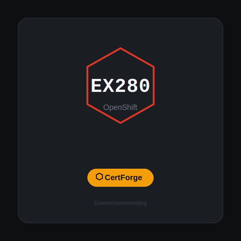 Red Hat OpenShift Administration (EX280)
